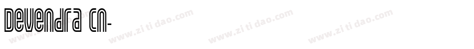 Devendra Cn字体转换